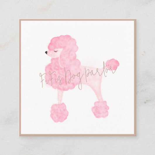 Pink Dog Visitekaartje (Voorkant)