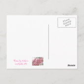 Pink Dogwoods Briefkaart (Achterkant)