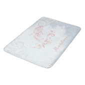 Pink Dolphin Personalized Bath Mat (Gekanteld)