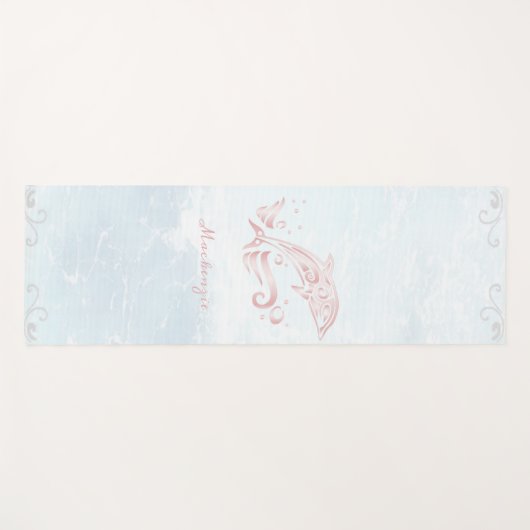 Pink Dolphin Specialized Yoga Mat (Voorkant (horizontaal))