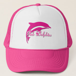 PINK DOLPHINS TRUCKER HATS TRUCKER PET