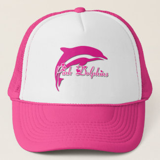 PINK DOLPHINS TRUCKER HATS TRUCKER PET