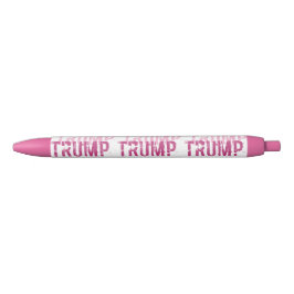 PINK Donald TRUMP President Verkiezingsinstallatie Zwarte Inkt Pen