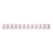 Pink Donkey Funny Ribbon Satijnen Lint (Voorkant)