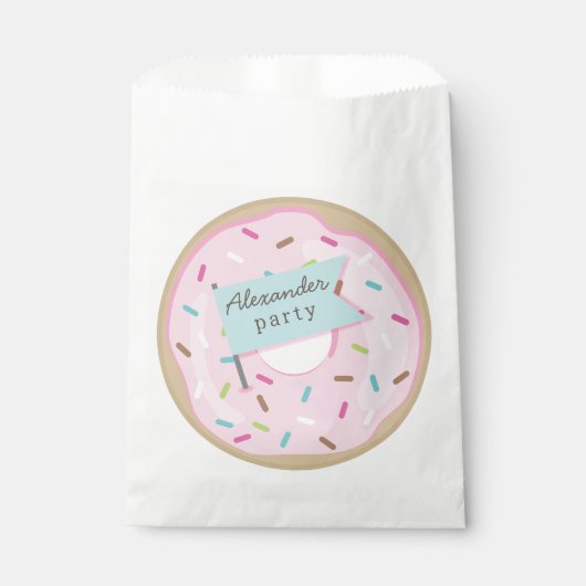 PINK DONUT BEDANKZAKJE (Voorkant)