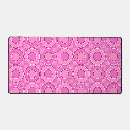 Pink Donut Check Bureaumat (Voorkant)