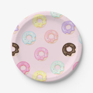Pink Donut Party Bord