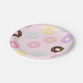 Pink Donut Party Bord (Gekanteld)