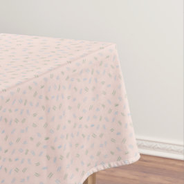 Pink Doodle Pattern Tablecloth Tafelkleed
