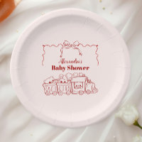 Pink Doodle Toys Bow Baby shower