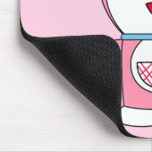 Pink Doraemi Doraemon Anime Fanart Muismat (Hoek)