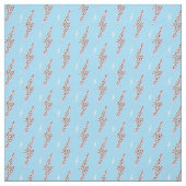 Pink dot lightning bolt  stof (Swatch)