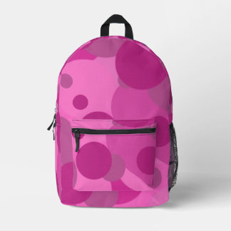 Pink dots backpack bedrukte rugzak