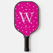 Pink Dots Pickleball Paddle (Voorkant)
