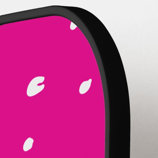 Pink Dots Pickleball Paddle (Links Detail)