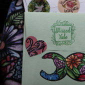 Pink Dragon Art schattige draken ontwerp geek meis Hart Sticker