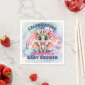 Pink Dragon-Baby shower Servet (Insitu)