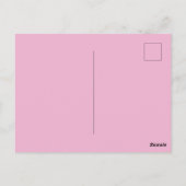 Pink Dragon                                        Briefkaart (Achterkant)