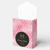 Pink Dragon Scales Gouden Verjaardag Dank u Bedankdoosjes (Geopend)