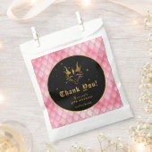 Pink Dragon Scales Gouden Verjaardag Dank u Bedankzakje (Geknipt)