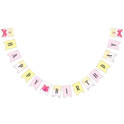 Pink dragon vlaggetjes (Alle)