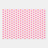 Pink dragon with hearts inpakpapier vel (Voorkant 3)