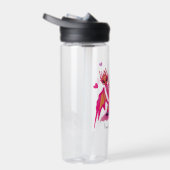 Pink dragons waterfles (Rechts)
