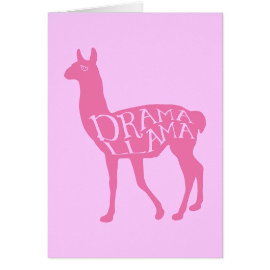 Pink Drama Llama (Voorkant)