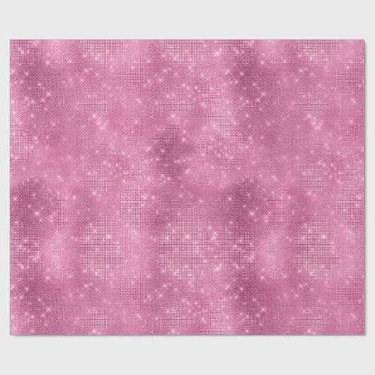 Pink Dream Sparkle Cadeaupapier (Vlak)