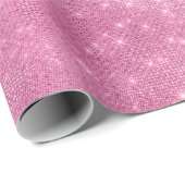 Pink Dream Sparkle Cadeaupapier (Rol Hoek)