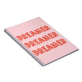 Pink Dreamer-Notitieboek Notitieboek (Rechterzijde)