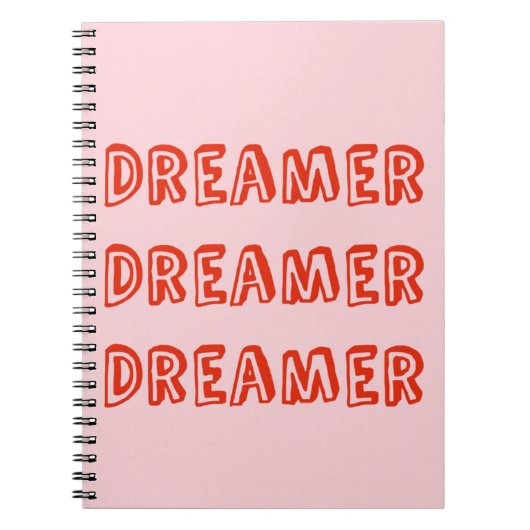 Pink Dreamer-Notitieboek Notitieboek (Voorkant)