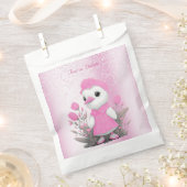 Pink Duck Favor Bag Bedankzakje (Geknipt)
