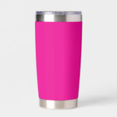 Pink E, Evolve Travel Tumbler Geïsoleerde Drinkbeker (Achterkant)