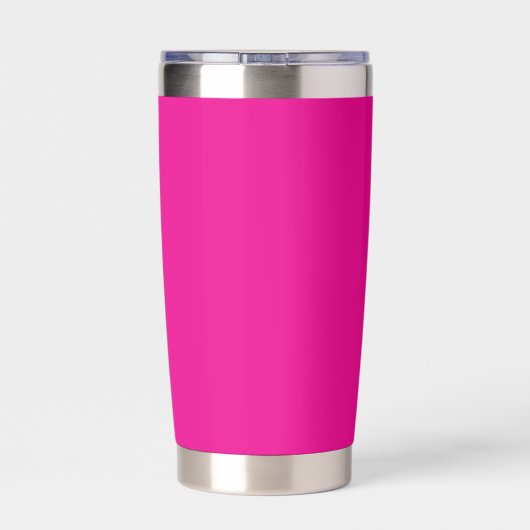Pink E, Evolve Travel Tumbler Geïsoleerde Drinkbeker (Achterkant)
