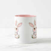 Pink Easter Bunnies Mok (Midden)