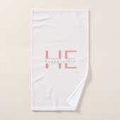 Pink Easter Hand Towel Handdoek (Handdoek)