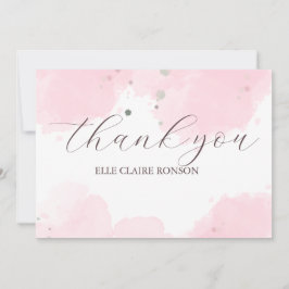 Pink Elegance Uitnodiging voor afstudeerfeest