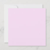 Pink Elephants Annaprashan | Eerste rijst Kaart (Achterkant)