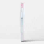 PINK EN BLAUWE MARBLED ACHTERGROND Case-Mate iPhone CASE (Achterkant / Links)