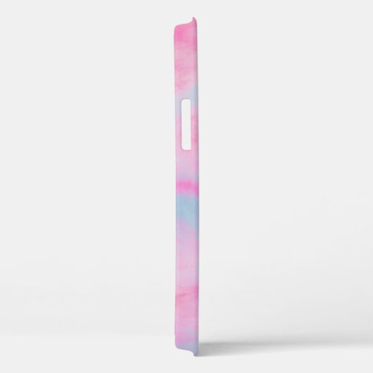 PINK EN BLAUWE MARBLED ACHTERGROND Case-Mate iPhone CASE (Achterkant / Rechts)