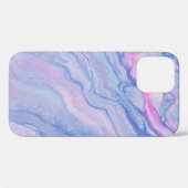 PINK EN BLAUWGROEN ABSTRACTE BEKIJKING Case-Mate iPhone CASE (Achterkant (horizontaal))