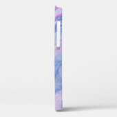 PINK EN BLAUWGROEN ABSTRACTE BEKIJKING Case-Mate iPhone CASE (Achterkant / Links)