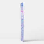 PINK EN BLAUWGROEN ABSTRACTE BEKIJKING Case-Mate iPhone CASE (Achterkant / Rechts)