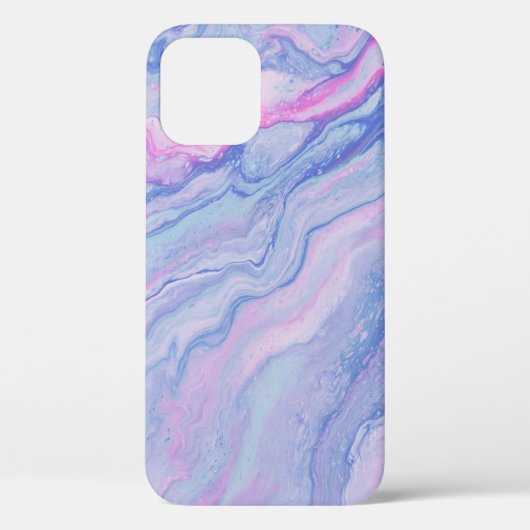 PINK EN BLAUWGROEN ABSTRACTE BEKIJKING Case-Mate iPhone CASE (Achterkant)