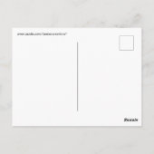 PINK EN GEEL ROSE VALENTIJNSDAG BRIEFKAART (Achterkant)