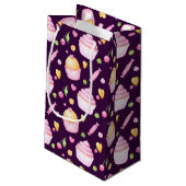 PINK- EN GEEL-VALENTIJNSDAG KOPEN KLEIN CADEAUZAKJE (Achterkant Gekanteld)