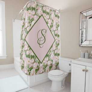 PINK EN GROENE STROOM DOUCHEGORDIJN