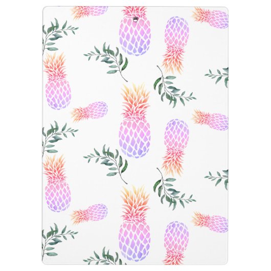 PINK EN ORANJE PINEAPPEL KLEMBORD (Achterkant)