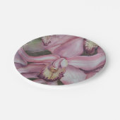PINK EN PAARS EXOTISCH ORCHID PAPIER BORD (Gekanteld)